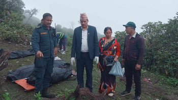 हेलिकप्टर दुर्घटना अपडेट : सबै शव काठमाडौँ ल्याइयो, पाेष्टमार्टम गरिदै